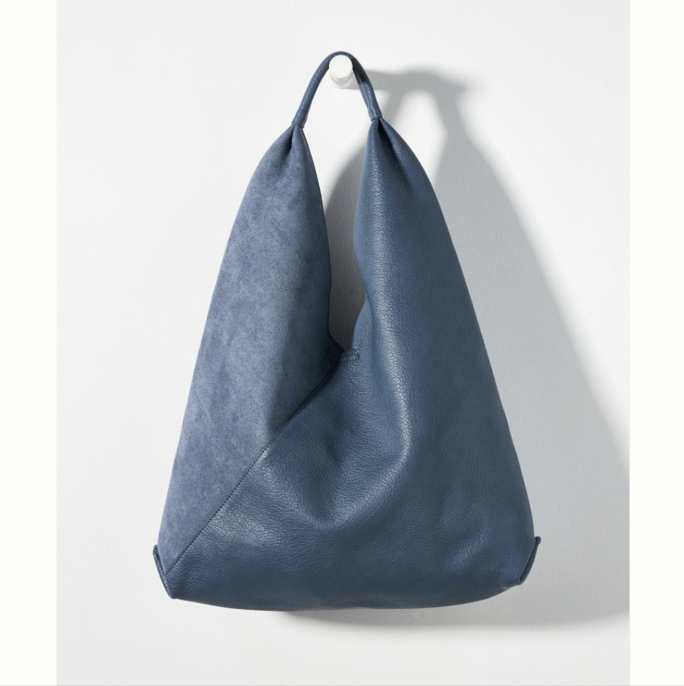 Anthropologie Shiraleah Vegan Leather Slouchy Tote Bag